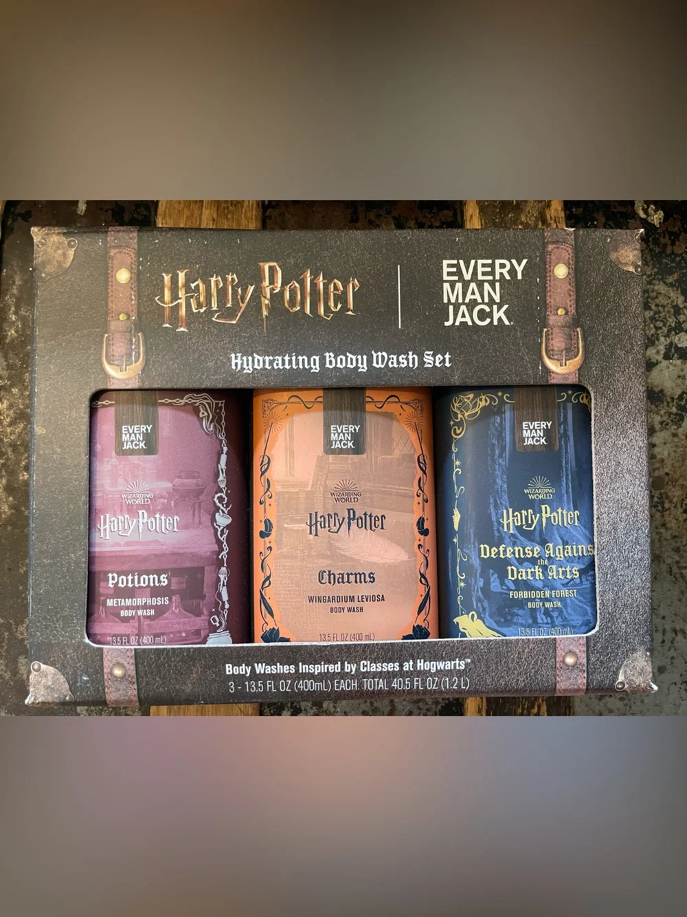 Harry Potter Hydrating Body Wash Trio — New